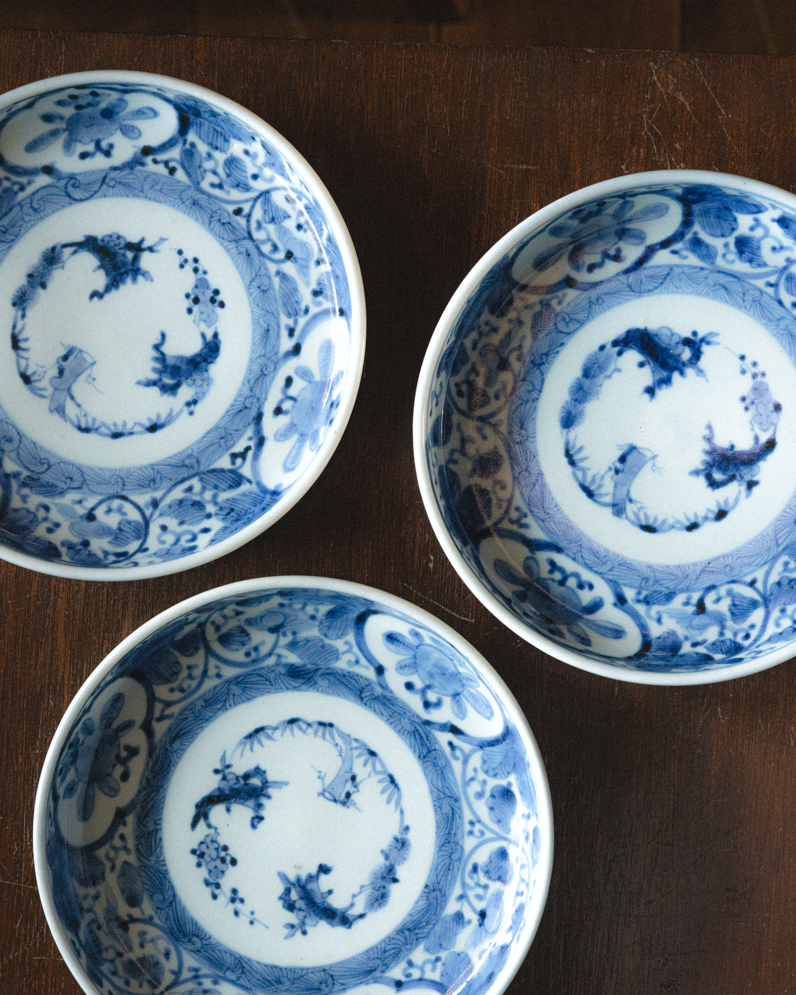USED｜KOIMARI｜sometsuke｜平皿 – SIROMONO 調度品店