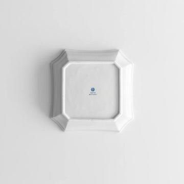 KATA KUTANI｜隅切角皿｜貫入白磁｜19cm – SIROMONO 調度品店