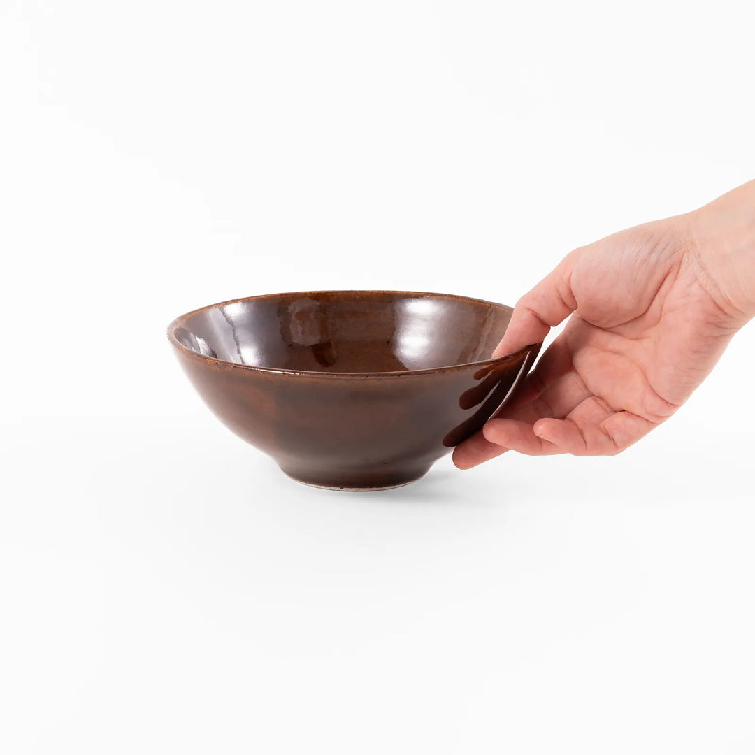 studio m'|ブロス|6寸ボウル|飴 – SIROMONO 調度品店 studio m'|ブロス|6寸ボウル|飴 – SIROMONO 調度品店