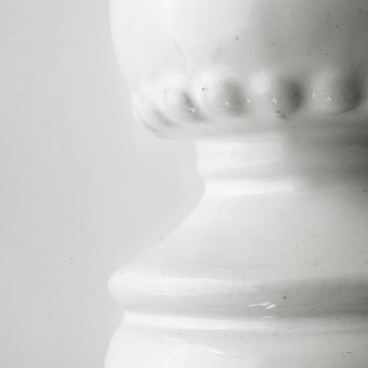 AS POTTERY｜FLOWER VASE｜WH