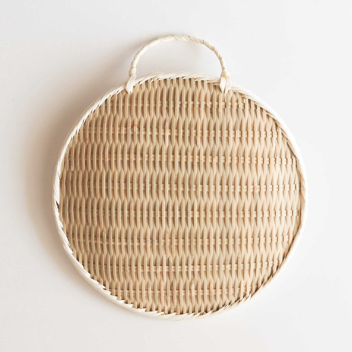 雅竹｜手付き盆ざる｜尺0寸（30cm）