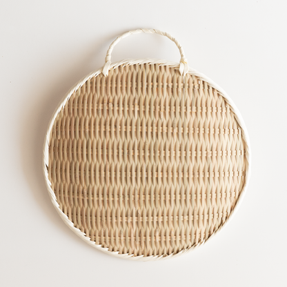 雅竹｜手付き盆ざる｜尺0寸（30cm）